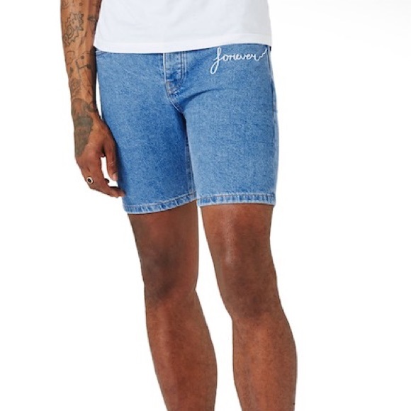 topman jean shorts
